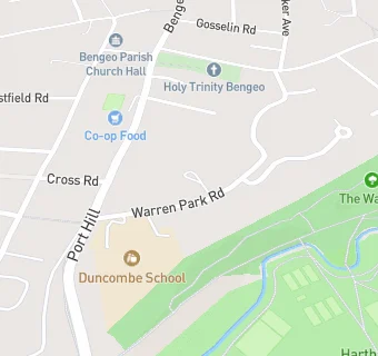 map for Thomas Franks At Duncombe School