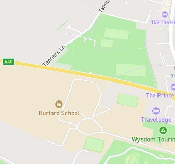 map for Burford School