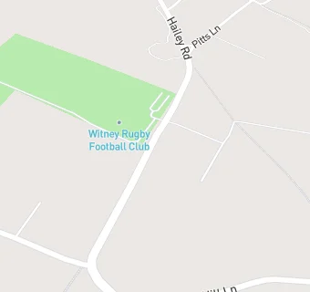 map for Witney Rugby Football Club