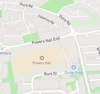 map for Powers Hall Academy