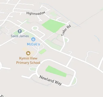 map for Kymin View Nursery