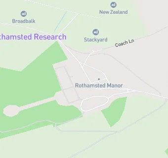 map for Rothamsted Enterprises Ltd