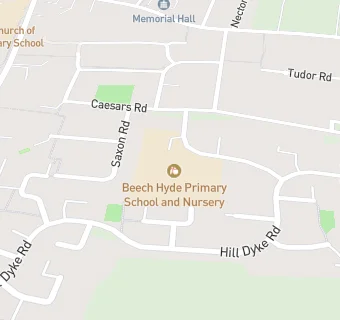 map for Beech Hyde Primary School and Nursery