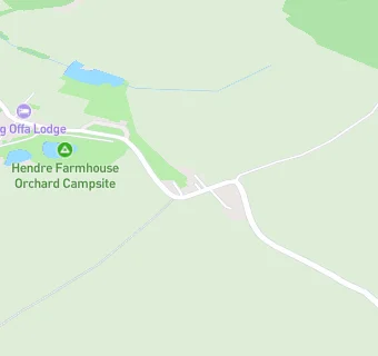 map for Old Hendre Farm B & B