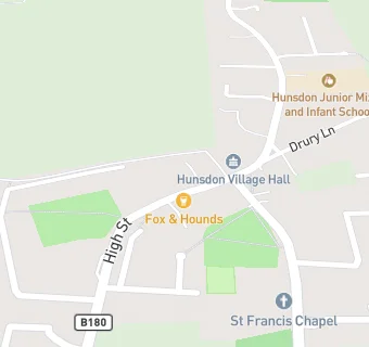 map for Fox And Hounds