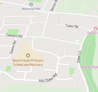 map for Beech Hyde Primary School & Nursery School