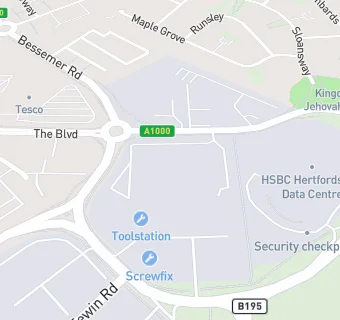 map for Salvation Herts International Church