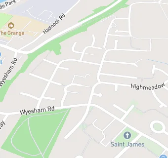 map for Wyesham Infants School