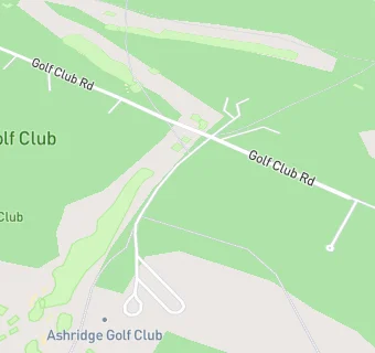 map for Ashridge Golf Club Limited