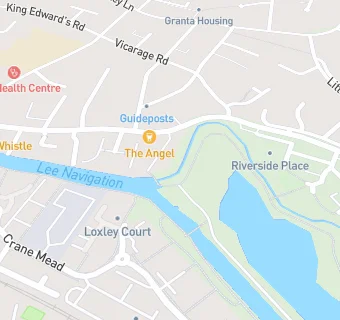 map for Tea On The Lea