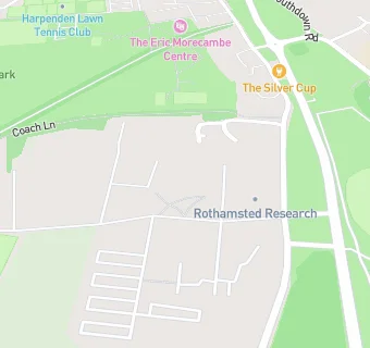 map for Rothamsted Restaurant & Conference Centre