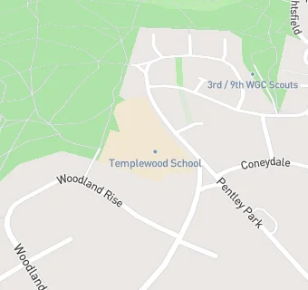 map for Templewood Primary School