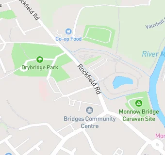 map for Monmouth Community Fridge