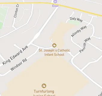 map for Alliance in Partnership at St Edwards Catholic Junior School