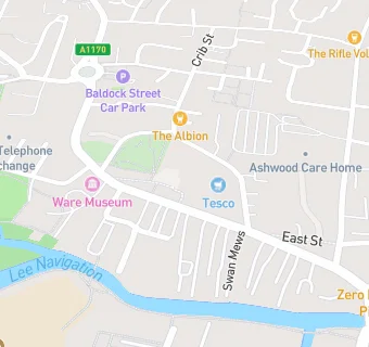 map for No. 1 Thai Cafe