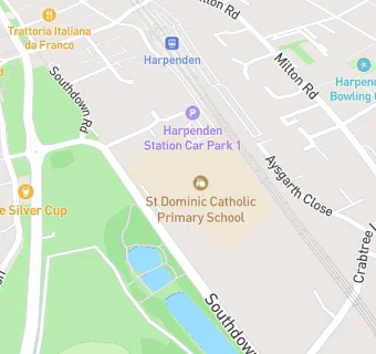 map for St Dominic Catholic Primary School