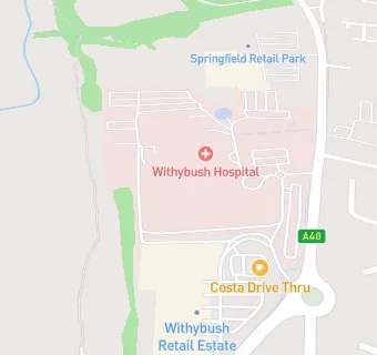 map for Withybush Hospital