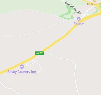 map for SAVOY COUNTRY INN