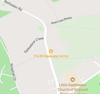 map for Bridgewater Arms