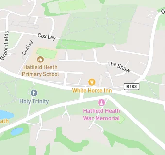 map for Nursery On The Heath