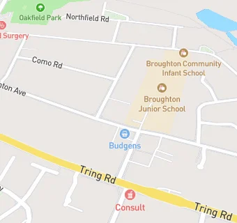 map for Alliance In Partnership At Broughton Junior School