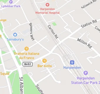 map for Harpenden Grill and Kebab