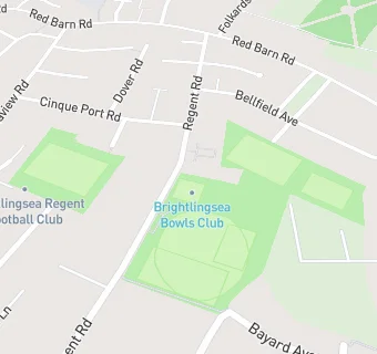 map for Brightlingsea Cricket Club