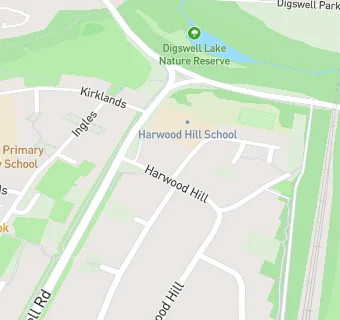 map for Harwood Hill Junior Mixed Infant and Nursery School