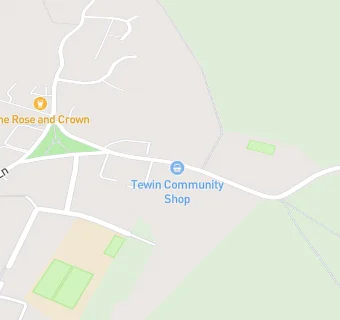 map for Tewin Stores