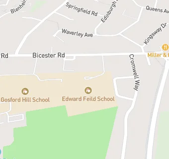 map for Edward Feild Primary School