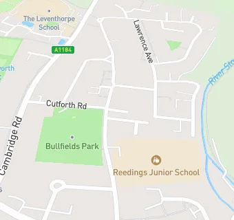 map for Reedings Junior School