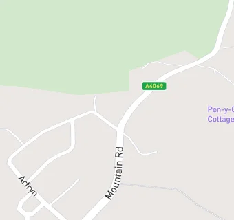 map for DERLWYN ARMS