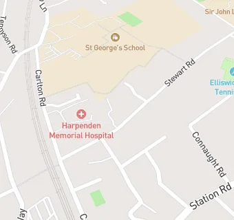 map for Elms Medical Practice