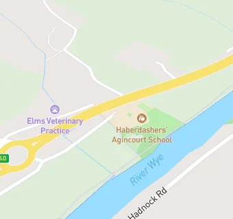 map for Monmouth Schools Pre-Prep & Nursery