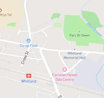 map for WHITLAND CP SCHOOL (AFTER SCHOOL CLUBS)