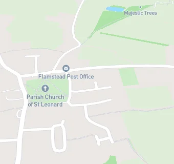 map for Flamstead Pre-School