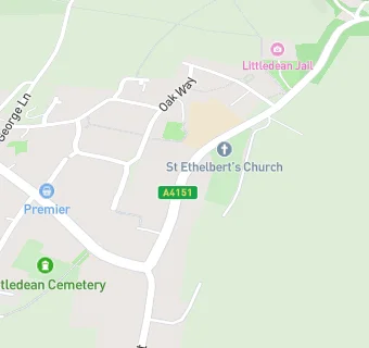 map for Caterlink Limited At Littledean C Of E Primary School