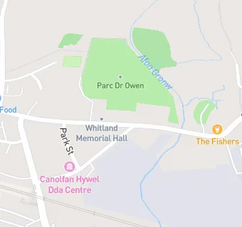 map for Ysgol Llys Hywel