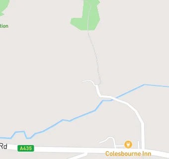 map for Colesbourne Inn