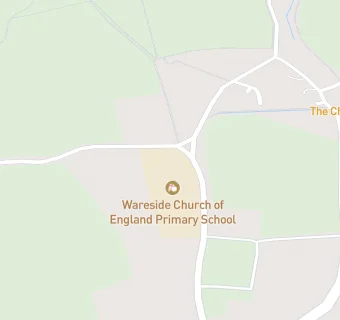 map for Wareside Church of England Primary School