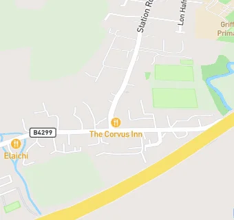 map for CORVUS INN