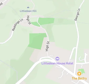 map for Littledean House Hotel