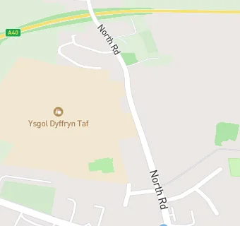 map for YSGOL GYFUN DYFFRYN TAF