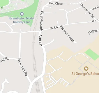 map for St George's School