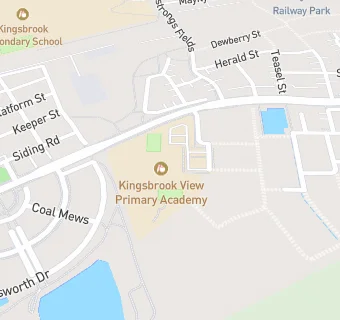 map for Kingsbrook View Primary Academy