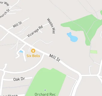 map for Dimensions (Mill Street)