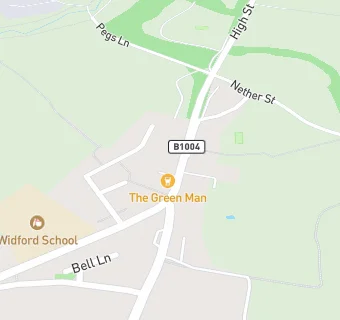 map for The Green Man