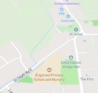 map for Engaines Primary School