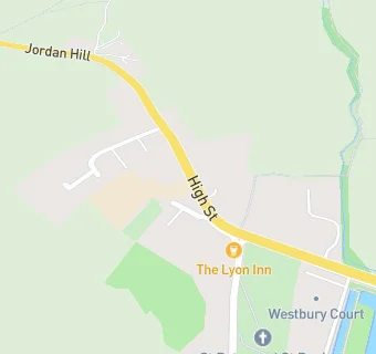 map for Westbury-on-Severn Church of England Primary School