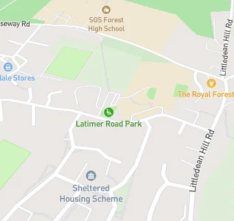 map for Latimer County Junior School